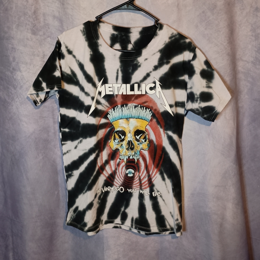 Metallica Tie Dye‎ Graphic Band Tee